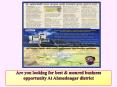 Are you looking for best & assured business opportunity At Ahmednagar district PowerPoint PPT Presentation