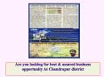 Are you looking for best & assured business opportunity At Chandrapur district PowerPoint PPT Presentation