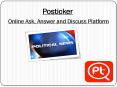 Free polls and questionnaires maker app -  Posticker PowerPoint PPT Presentation