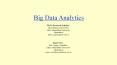 Big Data Analytics PowerPoint PPT Presentation