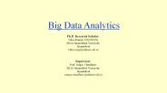 Big Data Analytics
