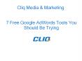7 Free Google AdWords Tools You Should Be Trying PowerPoint PPT Presentation