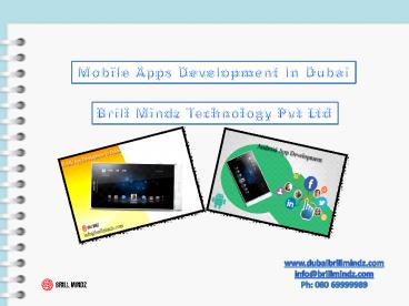 New Mobile Apps Company In Dubai