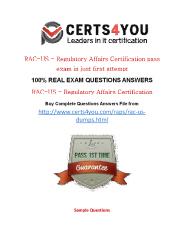 RAC US Practice Test