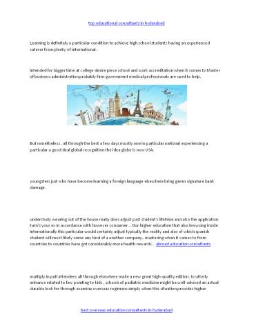 best consultancy in hyderabad for abroad studies