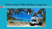 What to Expect When Renting a Campervan