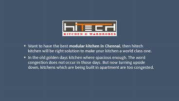 Modular Kitchen in Chennai (1)