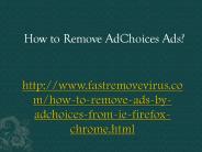How to Get Rid of AdChoices Ads?