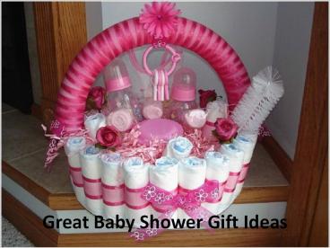 Great Baby Shower Gift Ideas