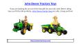 John deere tractors toys PowerPoint PPT Presentation