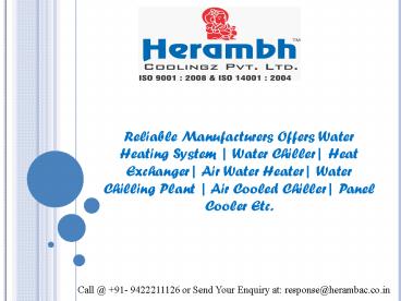 Heat Exchanger Manufacturers, Wholesalers Saudi Arabia