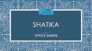 Office Wear Sarees