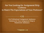 Assignment Help in Canberra