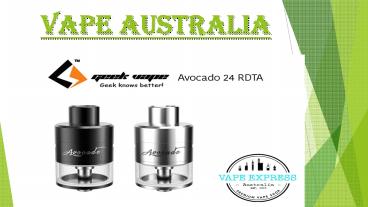 Vape Australia