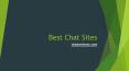 Best Chat Sites
