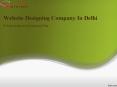 website designing company in delhi PowerPoint PPT Presentation