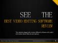 Best Video Editing Software Web Reviews PowerPoint PPT Presentation