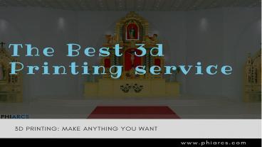 3d Printing Melbourne