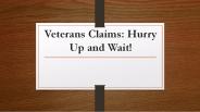 Veterans benifits