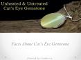 Facts About Cat’s Eye Gemstone PowerPoint PPT Presentation