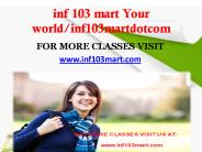 inf 103 mart Your world/inf103martdotcom