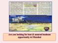 Are you looking for best & assured business opportunity At Mumbai (1) PowerPoint PPT Presentation