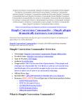Simple Conversion Commander Review and (Free) GIANT $14,600 BONUS PowerPoint PPT Presentation