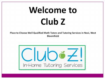 Smart Tutoring Novi without Paying Unnecessary Attention