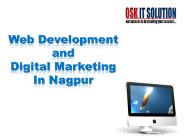 Web Development and Digital Marketing In Nagpur