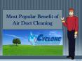 Most Popular Benefit of Air Duct Cleaning PowerPoint PPT Presentation