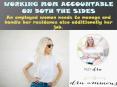 Working mom accountable on both the sides PowerPoint PPT Presentation