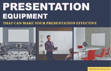 Three things that improve presentation efficiency