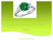 Emerald Gemstone For True Love