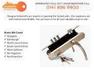 Emergency locksmith Glasgow