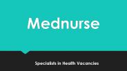 Discover the Top Nursing Jobs in Western Cape and South Africa