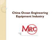 China Ocean Engineering Equipment Industry