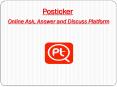 Make free polls ,quiz and questionnaires on Posticker PowerPoint PPT Presentation