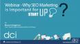 Webinar - Why is SEO Marketing Important for a Startup PowerPoint PPT Presentation