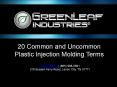 Custom Plastic Injection Molding Terms You Need To Know PowerPoint PPT Presentation