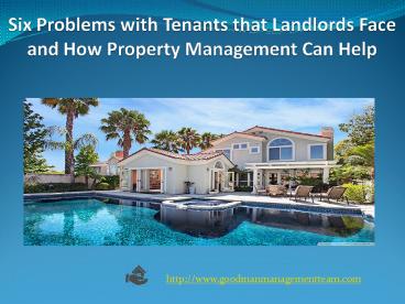 Orange County  Property Management Company
