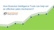 Business Intelligence Services for Sales Optimization