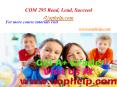 COM 295 Read, Lead, Succeed/Uophelpdotcom PowerPoint PPT Presentation