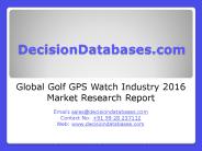 Global-Golf-gps-watch-industry