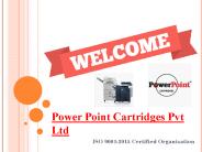 Power Point Cart - Compatible Colour Printer Cartridges