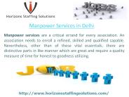 Manpower Services In Delhi