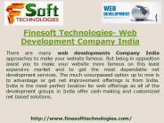 Finesoft Technologies- Web development Company India