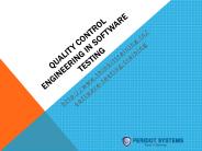 Quality Control Engineering In Software Testing