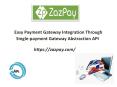 ZazPay Multiple Payment Gateway Integration API PowerPoint PPT Presentation