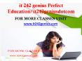 it 242 genius Perfect Education/it242geniusdotcom PowerPoint PPT Presentation