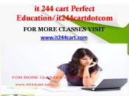 it 244 cart Perfect Education/it244cartdotcom